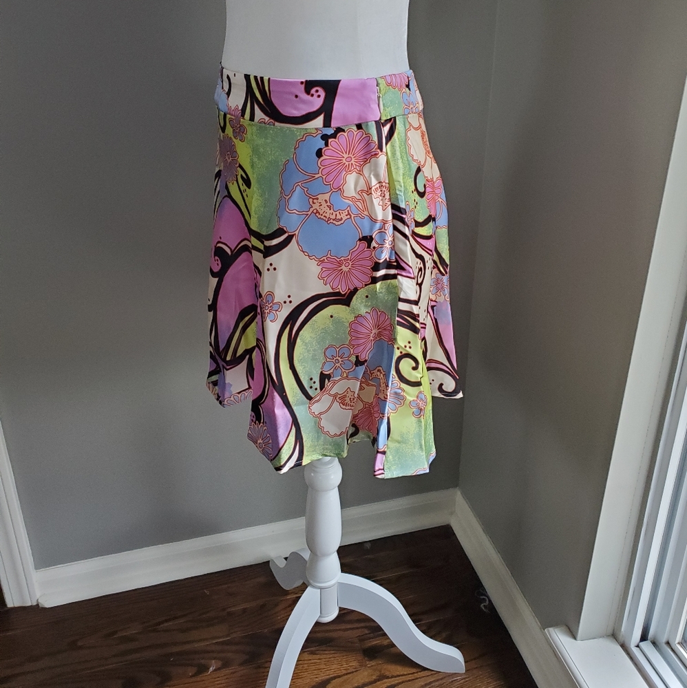 NWT Free People Phoebe Print Miniskirt - Picture 6 of 8